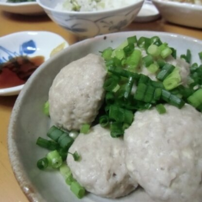 今回は豚ひき肉で作ってみました！実は秘かにリピーターなのです☆ふわふわもちもちがとっても美味しい。また作りま～す★